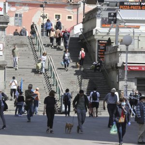 Zagreb: Nakon djelomičnog popuštanja sigurnosnih mjera grad živnuo