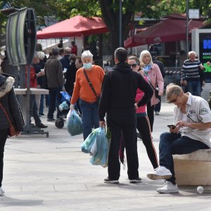 Pula: S najavom popuštanja mjera i građani su sve manje oprezni