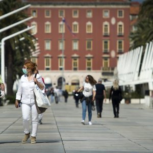 Split: Svakodnevni život u gradu za vrijeme koronavirusa