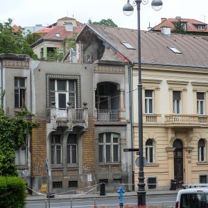 Rušenje secesijske vile na Ribnjaku