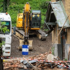 Rušenje secesijske vile na Ribnjaku