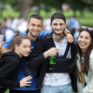 Zagrebački maturanti na Bundeku