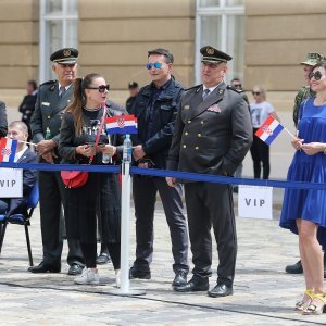 Zagreb: Svečano obilježavanje Dana državnosti na Trgu svetog Marka