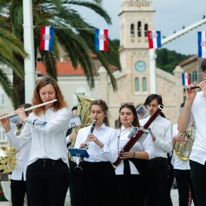 Split: Dan državnosti obilježen promenadnim koncertom Gradske glazbe