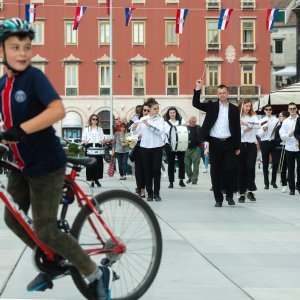 Split: Dan državnosti obilježen promenadnim koncertom Gradske glazbe