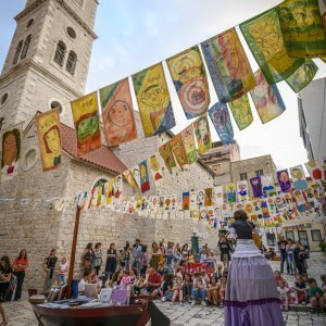 Šibenik: Na Dječjem festivalu održan sajam knjige