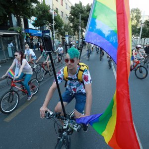 Biciklistički prosvjed 'Pride Ride'