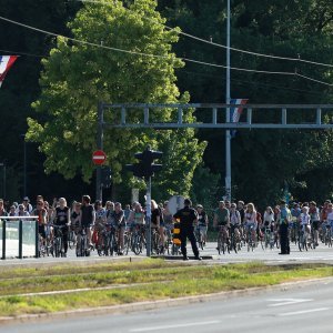 Biciklistički prosvjed 'Pride Ride'