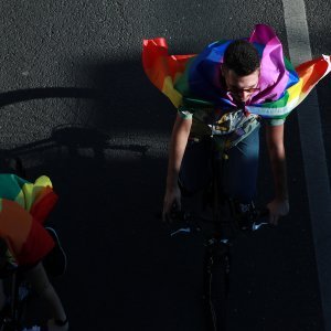 Biciklistički prosvjed 'Pride Ride'