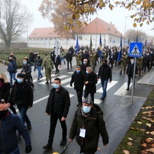 U posebnim epidemiološkim mjerama krenula Kolona sjećanja