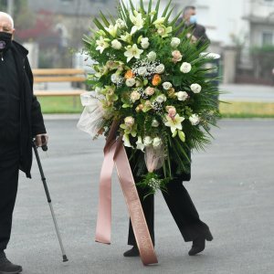 Sprovod Tomislava Merčepa na Mirogoju