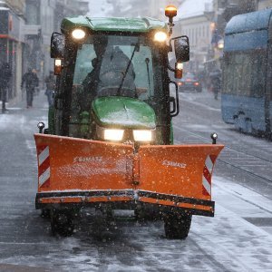 Snijeg u Zagrebu