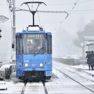 Snijeg u Zagrebu