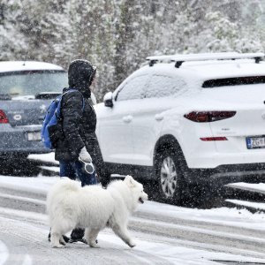 Snijeg u Zagrebu