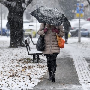 Snijeg u Zagrebu