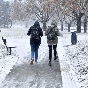 Snijeg u Zagrebu