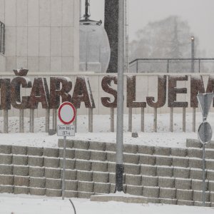 Zagreb pod snježnim pokrivačem