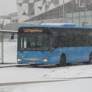 Zagreb pod snježnim pokrivačem