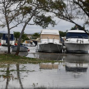 Poplavljena Jadrija u Šibeniku