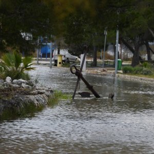 Poplavljena Jadrija u Šibeniku