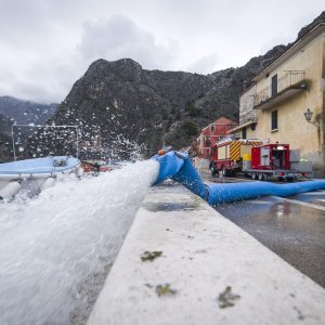 Poplavljene ulice Omiša