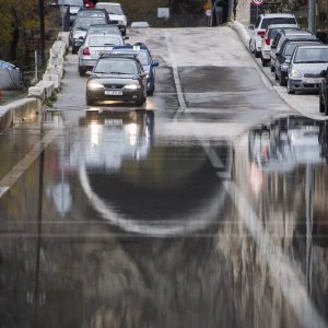 Poplavljene ulice Omiša
