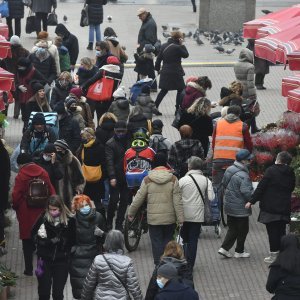 Atmosfera u centru Zagreba nakon uvođenja novih mjera Stožera