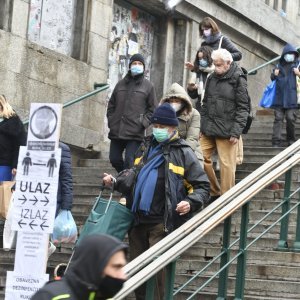 Atmosfera u centru Zagreba nakon uvođenja novih mjera Stožera