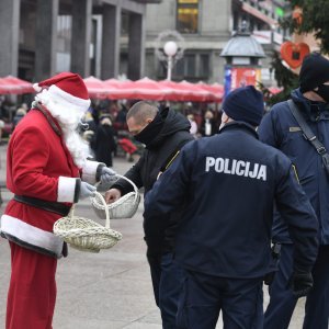 Pojačana policijska kontrola u centru Zagreba na dan uvođenja strožih mjera