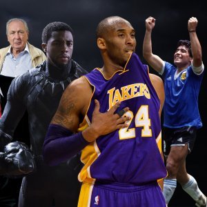 Mustafa Nadarević, Sean Connery, Špiro Guberina, Chadwick Boseman, Kobe Bryant, Diego Maradona