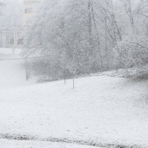 Prvi ovogodišnji snijeg zabijelio je Maksimir