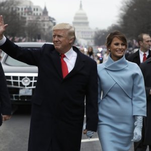 Donald Trump i Melania Trump na inauguraciji