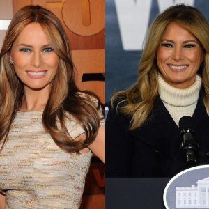 Melania Trump 2010. i 2020.