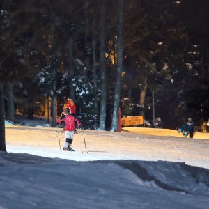 Noćno skijanje na Sljemenu