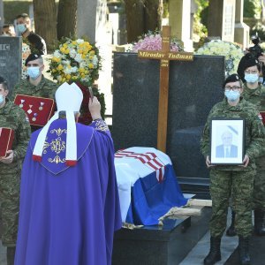 Posljednji ispraćaj Miroslava Tuđmana