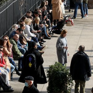 Zagreb: Sunčano i toplo vrijeme u centru grada