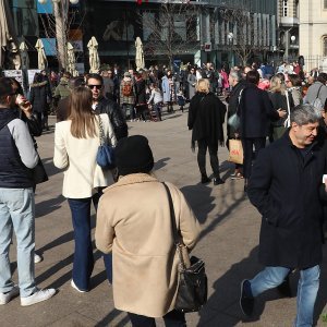 Zagreb: Sunčano i toplo vrijeme u centru grada