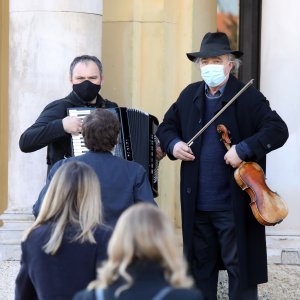 Uzvanici na komemoraciji za Milana Bandića