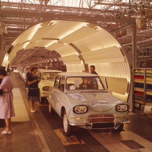 Citroën Ami 6: tvornica Rennes-La-Janais (1965.)