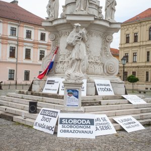 Svjetski prosvjed za slobodu u Osijeku