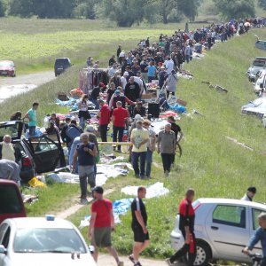 Zagreb: Gužva na Savskom nasipu zbog zatvorenog sajma na Hreliću