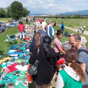 Zagreb: Gužva na Savskom nasipu zbog zatvorenog sajma na Hreliću