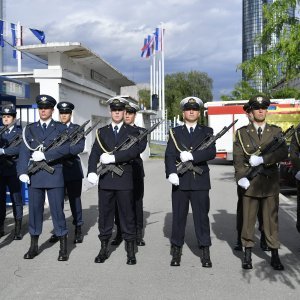 Svečano postrojavanje u Kranjčevićevoj