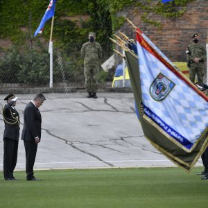 Svečano postrojavanje u Kranjčevićevoj