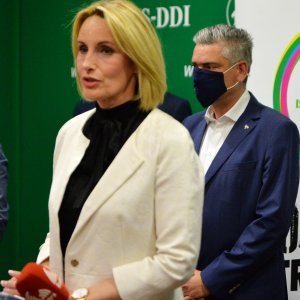 Elena Puh Belci i Boris Miletić - jedva se provukao na izborima za istarskog župana