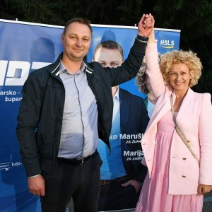 Marko Marušić i Marija Jungić novi su župan i dožupanica Bjelovarsko-bilogorske županije