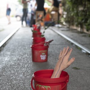 Otvaranje Tvornice strave Renea Bitorajca i Maria Petrekovića