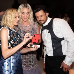 Diane Kruger, Katy Perry i Orlando Bloom