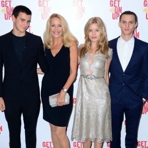 Gabriel Jagger, Jerry Hall, Georgia May Jagger, Josh McClelland