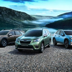 Subaru Outback, Forester i XV